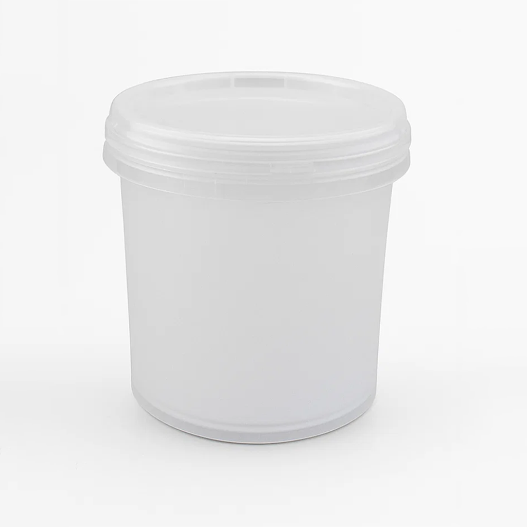 Balde 1L com Tampa Sem Alça