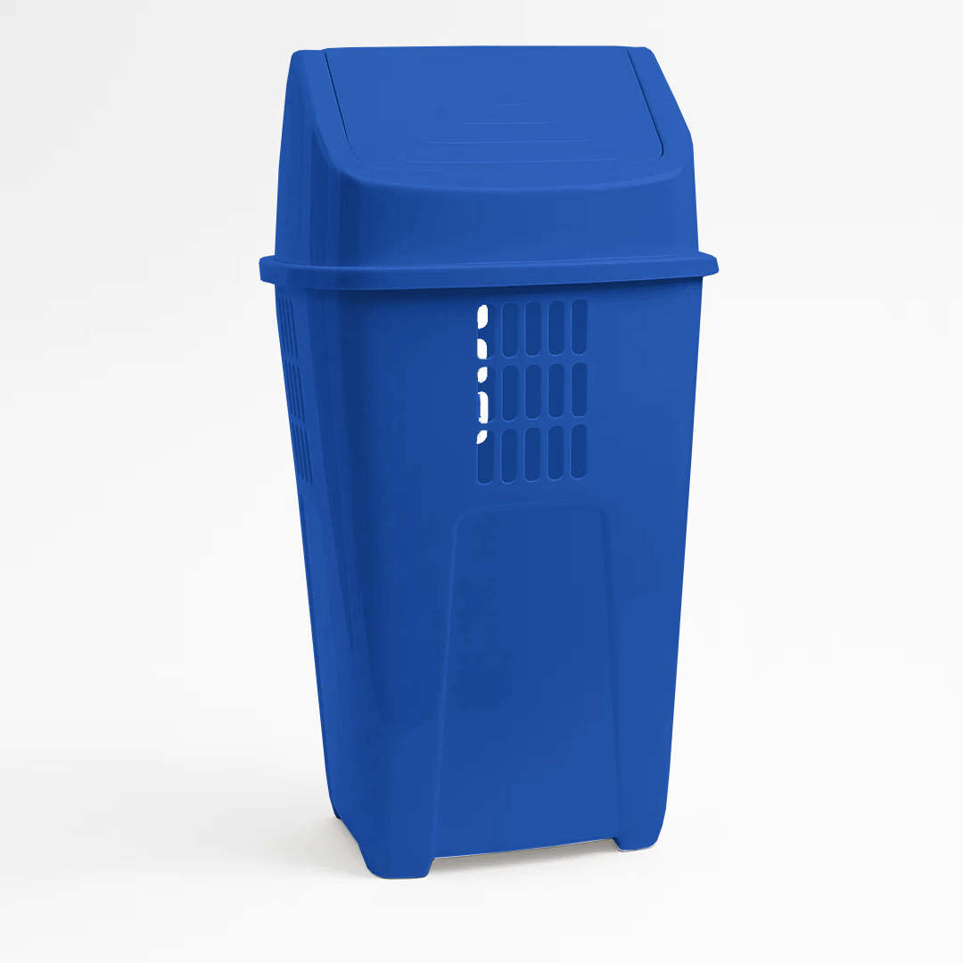 Lixeira Basculante 50L Plasvale - Imagem 2