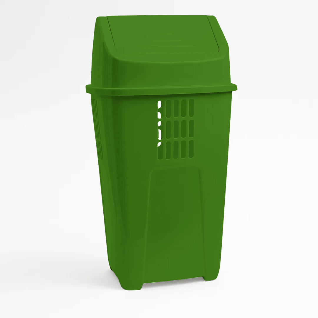 Lixeira Basculante 50L Plasvale - Imagem 7
