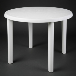 Mesa Desmontável Redonda