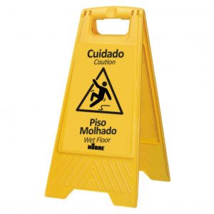 Placa Sinalizadora Para Piso Molhado