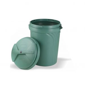 Lixeira 105L Com Tampa de Rosca