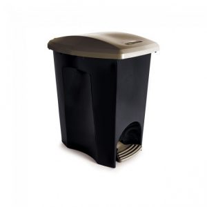 Lixeira Com Pedal 15L Ecoblack
