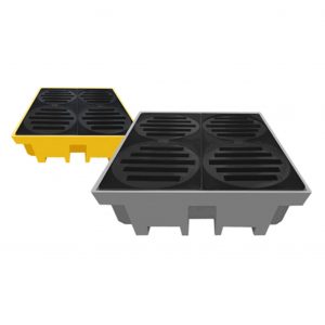 Pallet de Contenção Para 4 Tambores - 420L