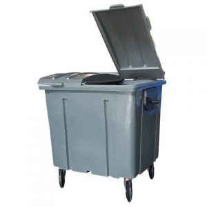 Container de Lixo 1000L com Bipartida