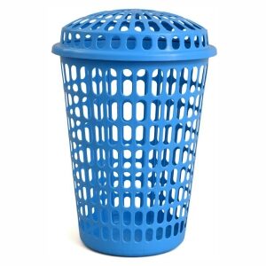 Cesto De Roupas C/ Tampa 60L