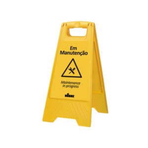Placa Sinalizadora Para Manutenção