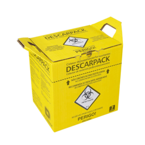 Coletor para Material Perfurocortante 7L Descarpack